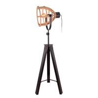 Home24 Staande lamp Matrix Wood I, Brilliant