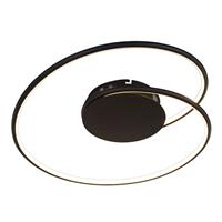 Lindby Joline LED-Deckenleuchte, schwarz, 45 cm
