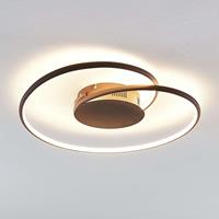 Lindby Joline LED-Deckenleuchte, rost, 45 cm