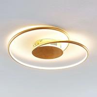 Lindby Joline LED-Deckenleuchte, gold, 45 cm