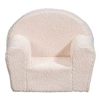 Kinderfauteuil Louise - stof - ecru