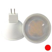 LED GU5.3 Spot 3 Watt - Rood - 10-30V - 220 Lm -