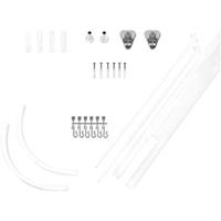 RIDDER Universal-Duschvorhangstange  Weiß
