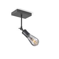 opbouwspot Spy 1 lichts - burned metal