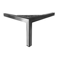 Furniture Legs Europe RVS design hoekpoot 14 cm