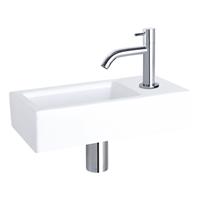 Douche Concurrent Fonteinset Ravo Keramiek Gebogen Kraan Chroom