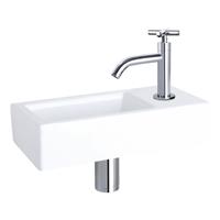 Douche Concurrent Fonteinset Ravo Keramiek Gebogen Kraan X Chroom