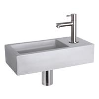 Douche Concurrent Fonteinset Ravo Beton Licht Grijs Rec Mat Chroom