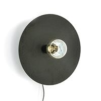 By-boo By Boo Wandlamp Horus IJzer Zwart Small 33 x 33 x 9