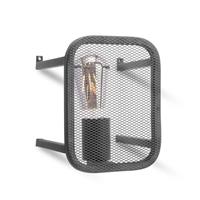 Home sweet home wandlamp Weave 20 - zwart