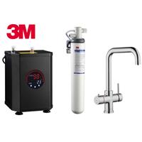 Multi-Tap 3-in-1 Kokend Water Kraan Chroom - Haaks