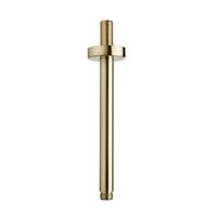 Wiesbaden luxe douche-arm rond plafondbev. 20cm geborsteld messing