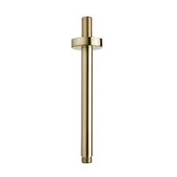 Wiesbaden luxe douche-arm rond plafondbev. 20cm geborsteld messing