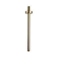 Wiesbaden luxe douche-arm rond plafondbev 30 cm geborsteld messing