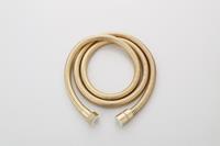 saniclear Brass doucheslang 150cm geborsteld messing mat goud