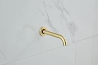 saniclear Brass baduitloop geborsteld messing / goud