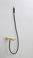 saniclear Brass Pro thermostatische opbouw badkraan geborsteld messing / goud