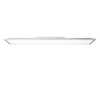Brilliant Leuchten Alissa LED Deckenaufbau-Paneel 120x30cm silber/weiß