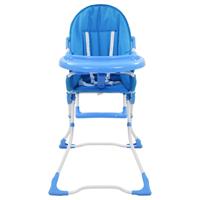 vidaXL Baby-Hochstuhl  Blau