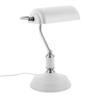 Leitmotiv Tafellampen Table lamp Bank iron Wit