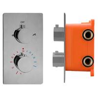 Best Design Best-Design Ore-Garand inbouwthermostaat & inb.box 2-weg 1/2 RVS 4009270