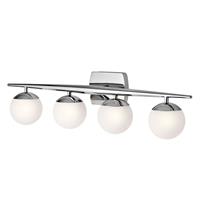 KICHLER LED-Bad-Wandleuchte Jasper, 4-flammig