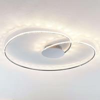 Lindby Joline LED-Deckenleuchte, kristall, 90 cm