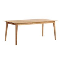 Nordiq Filippa uitschuifbare houten eettafel - L180 x B90 cmÂ 