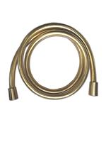 mueller Gold kunststof doucheslang 150cm geborsteld messing