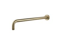 mueller Gold douchearm wandbevestiging 45cm geborsteld messing