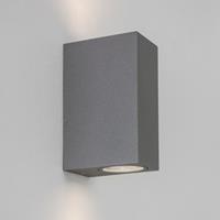 Astro Chios 150 Wandlamp 15x6.8x9.2cm IP44 fitting GU10 structuur grijs 1310008