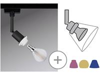 Paulmann Energielabel: Afhankelijk van de lamp 230V-railsysteem lamp URail E14 Zwart (mat)