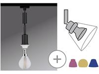 Paulmann Energielabel: Afhankelijk van de lamp 230V-railsysteem lamp URail E14 Zwart (mat)