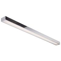 Lindby Layan LED badkamer wandlamp, chroom, 120 cm