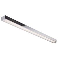 Lindby Layan LED-Bad-Wandleuchte, chrom, 120 cm