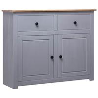VidaXL Dressoir Panama Range 93x40x80 cm massief grenenhout grijs