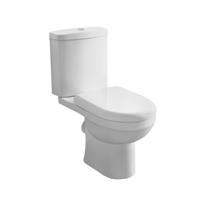 Nemo Go Cobro vloerstaande WC pack 780 x 635 x 375 mm wit porselein met softclose en takeoff zitting uitgang Hsifon met jachtbak MFZ-1009D