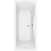 Nemo Start Monza inbouwbad duo 180x80x44mm 208L met potenstel wit acryl GA41801