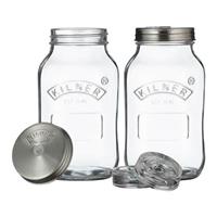 Kilner Fermentatie Set + 2 bokalen 1 L