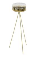 light&living Light & Living VloerlampCherle' tripod, glas goud+mat goud