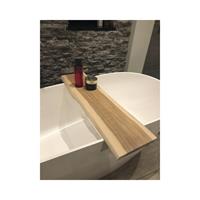 Throne Bathrooms Badplank massief eiken boomstam 88x20x2 cm 74711002