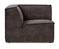 Rivièra Maison Modulaire BankThe Jagger' Corner, Velvet, kleur Grimaldi Grey