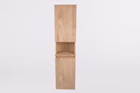 b-stone Accord eiken badkamerkast 40x30x168cm met open vak