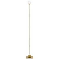 Northern Snowball vloerlamp messing