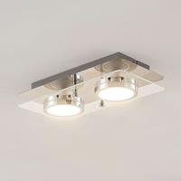 Lindby Gabryl LED-Deckenleuchte, zweiflammig