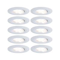 Paulmann LED-Außen-Einbauspot Calla 10er-Set weiß