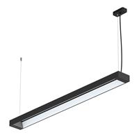 Arcchio Cuna LED hanglamp, zwart, 92 cm