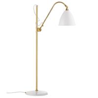 Gubi Bestlite BL3M vloerlamp messing/mat wit