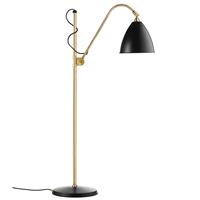 Gubi Bestlite BL3M vloerlamp messing/zwart