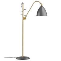 Gubi Bestlite BL3M vloerlamp messing/grijs